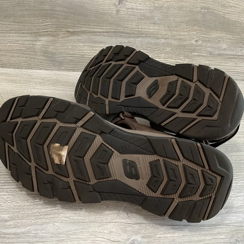 Skechers Tresman Garo 204105WW Men's Size 13 Extra Wide Relaxed Fit Luxe Foam
